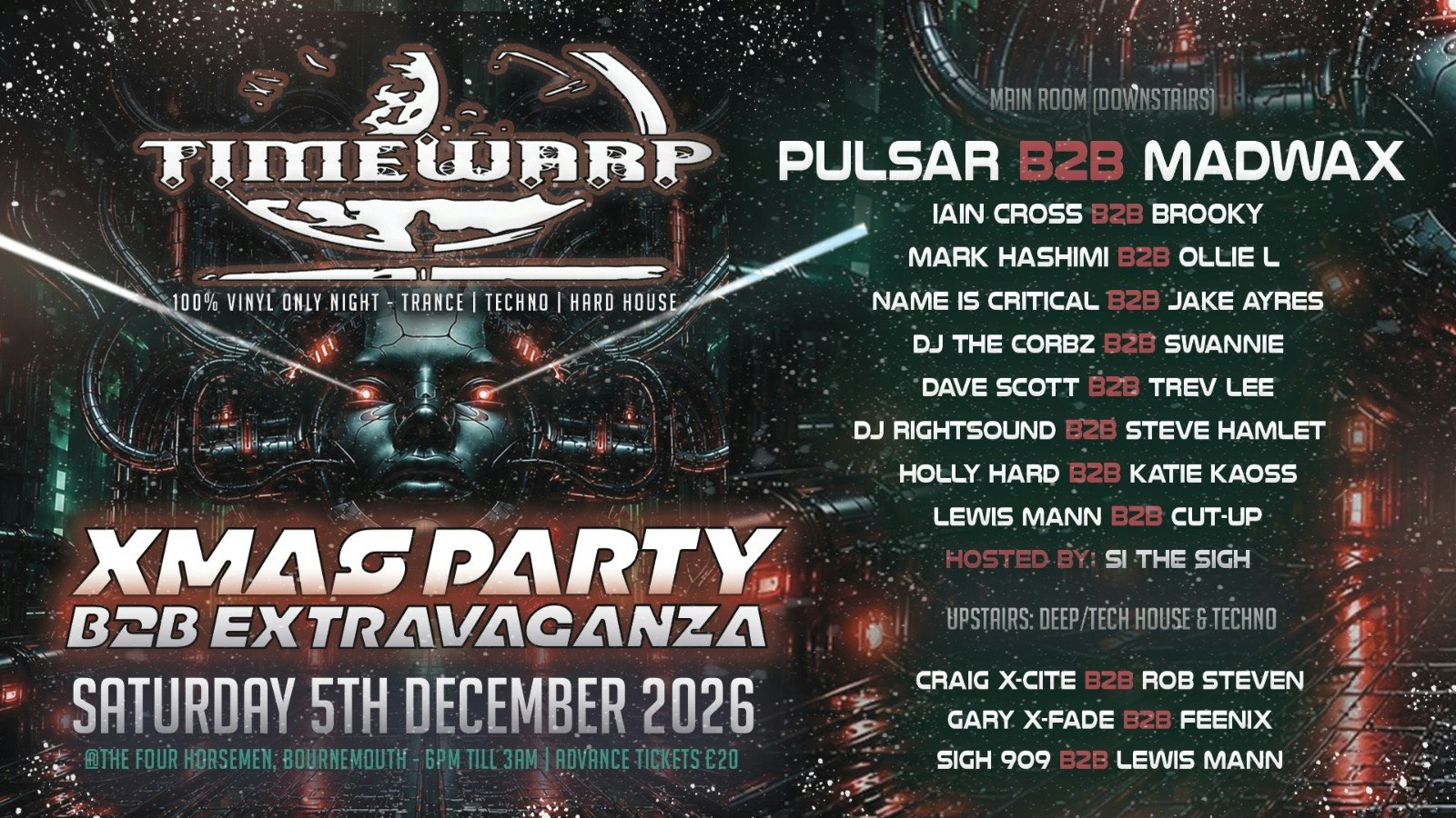 Timewarp Christmas Party