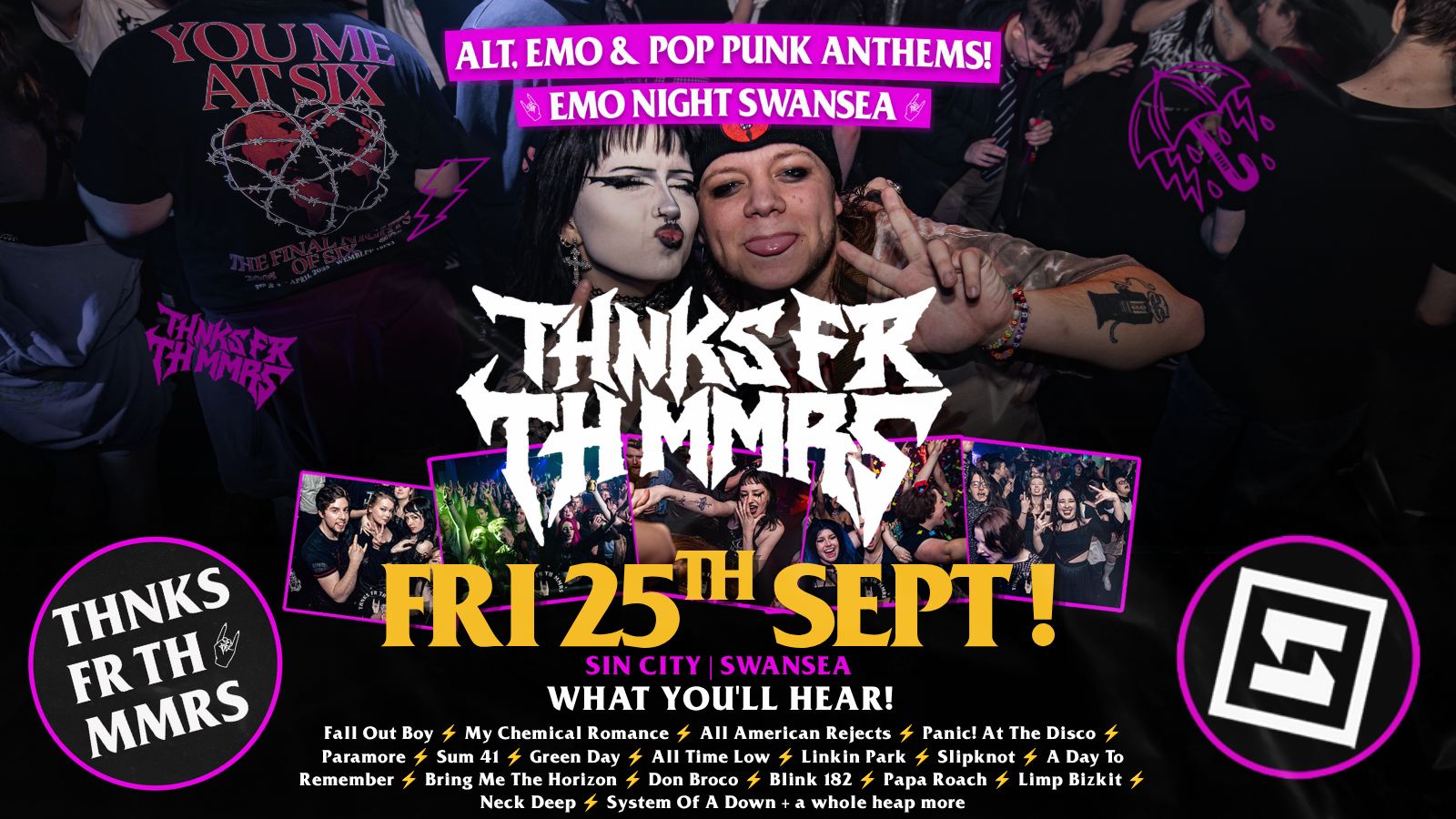 THNKS FR TH MMRS