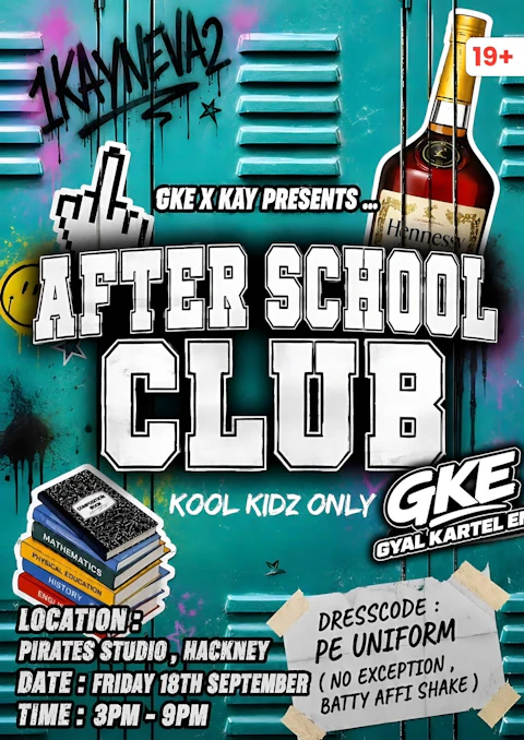 AFTER SCHOOL CLUB - KOOL KIDZ ONLY