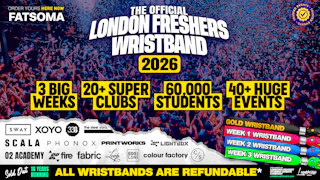 THE OFFICIAL LONDON FRESHERS WRISTBAND 2026 🔥 SOLD OUT THE LAST 15 YEARS ⚠️