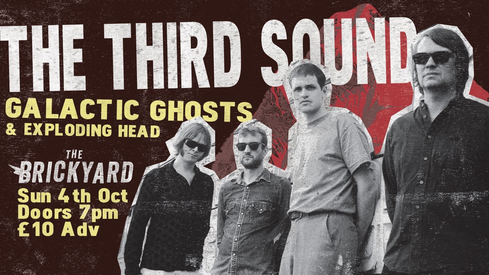 The Third Sound with support from Galactic Ghosts & Exploding Head