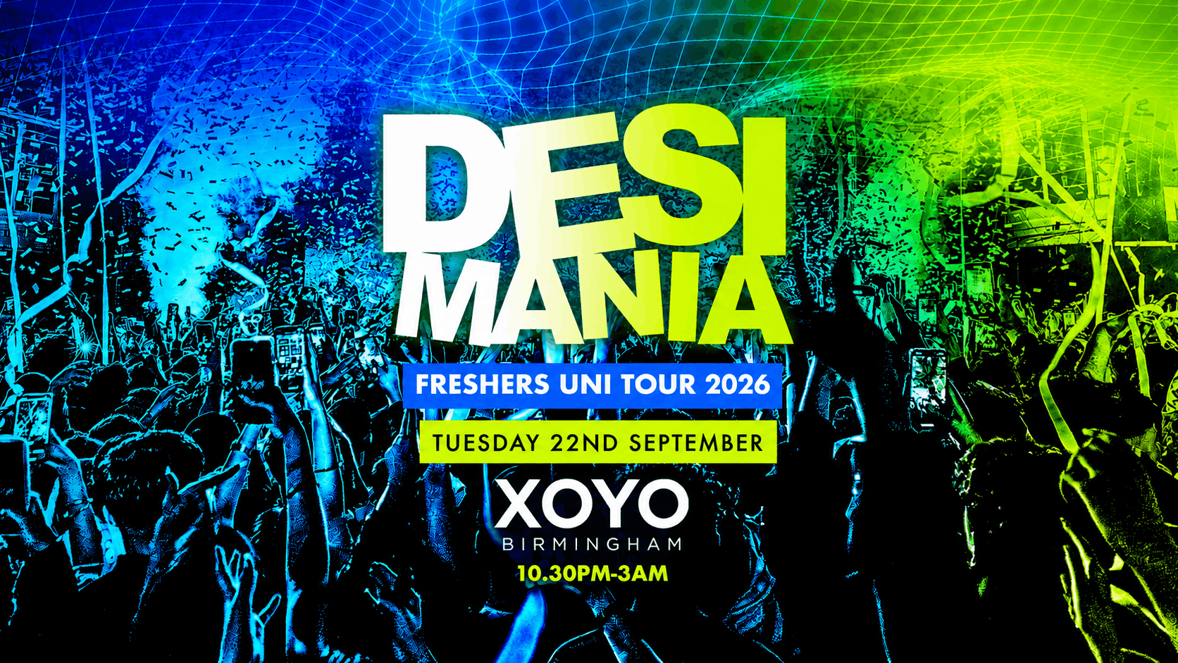 Desi Mania | Birmingham Freshers 2026