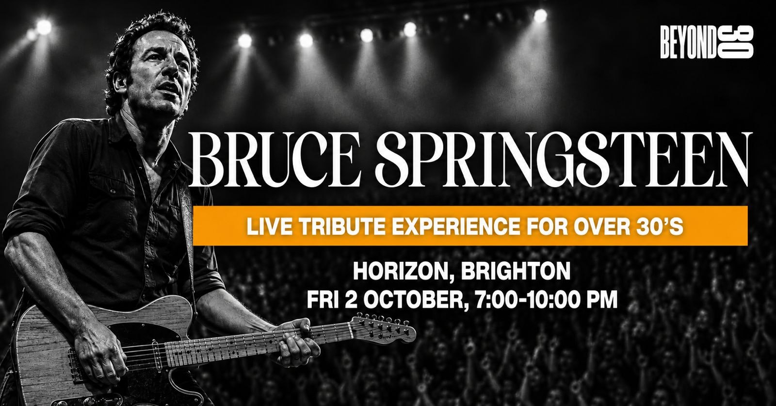BRUCE SPRINGSTEEN EXPERIENCE – LIVE IN BRIGHTON 🎸 (Tribute Band)