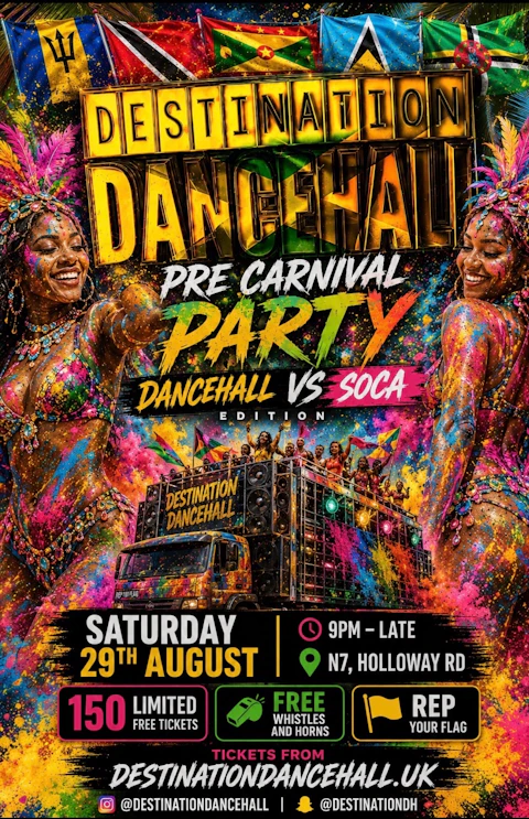 DestinationDancehall | Dancehall Vs Soca | Pre Carnival Party