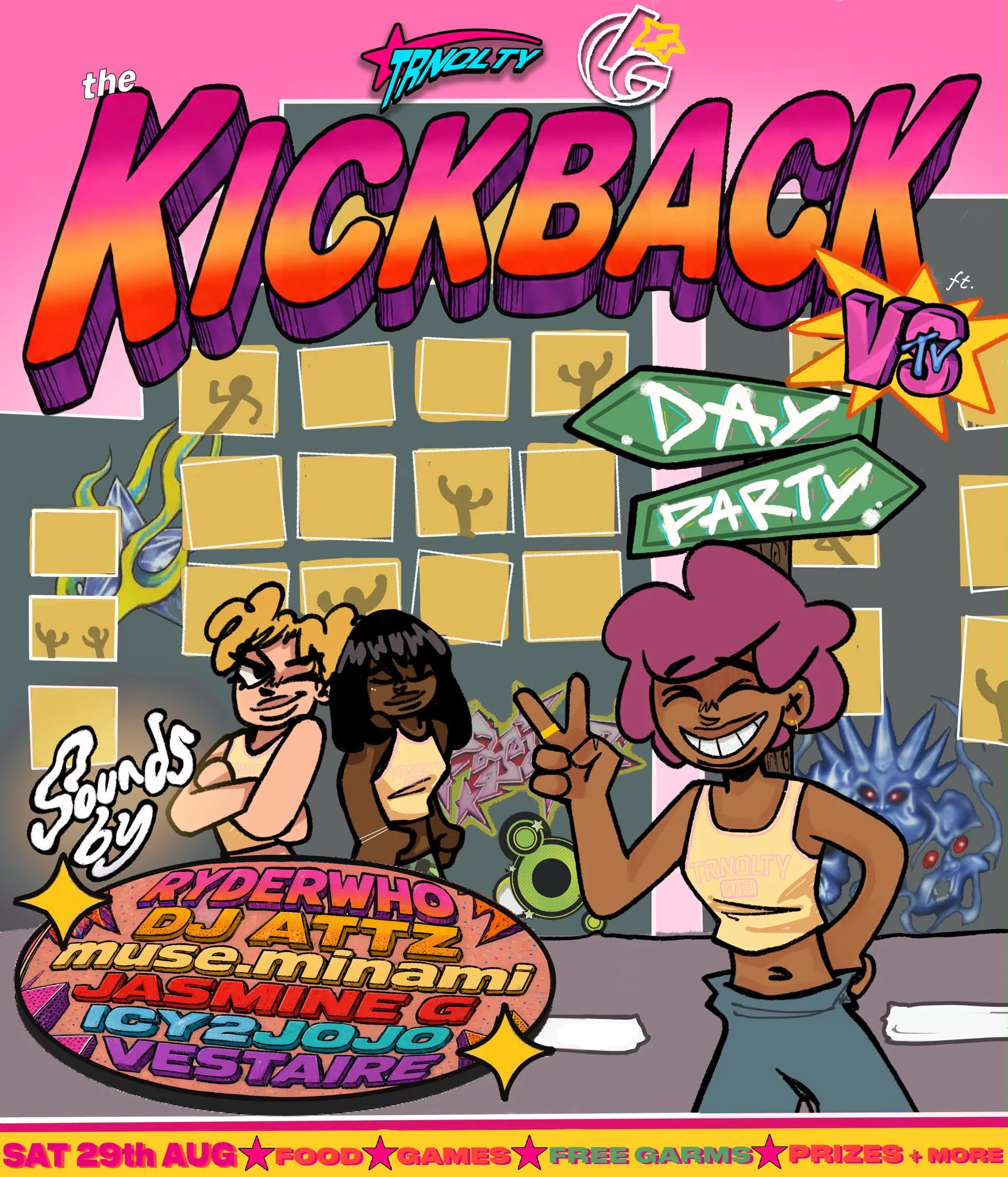 THE KICKBACK: Lights-Out x Trnqlty at Unit 58, London on 29th Aug