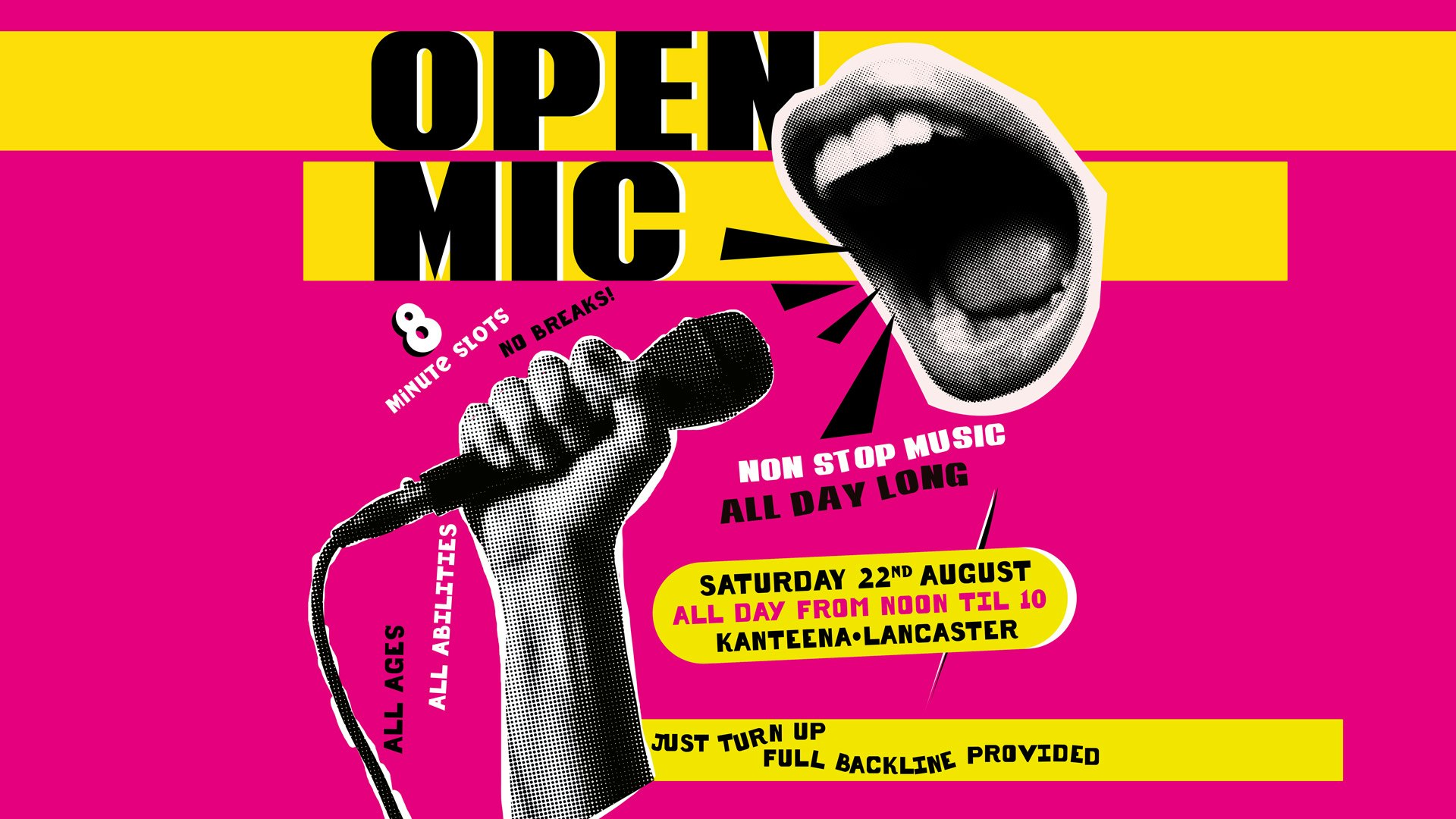 Open Mic All Dayer
