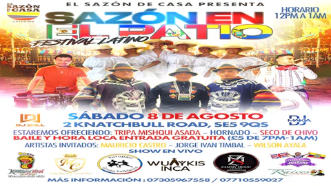 Sazón En El Patio- Festival Latino