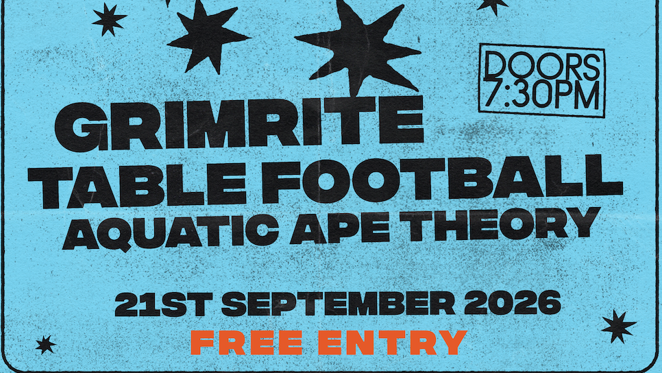 Grimrite + Table Football + Aquatic Ape Theory