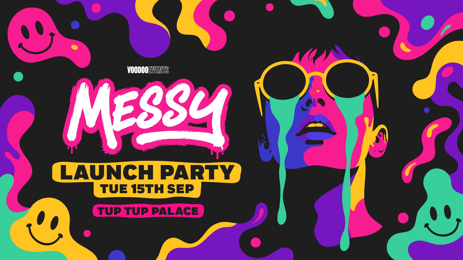 MESSY TUESDAYS 🫟  //  LAUNCH PARTY // TUP TUP PALACE