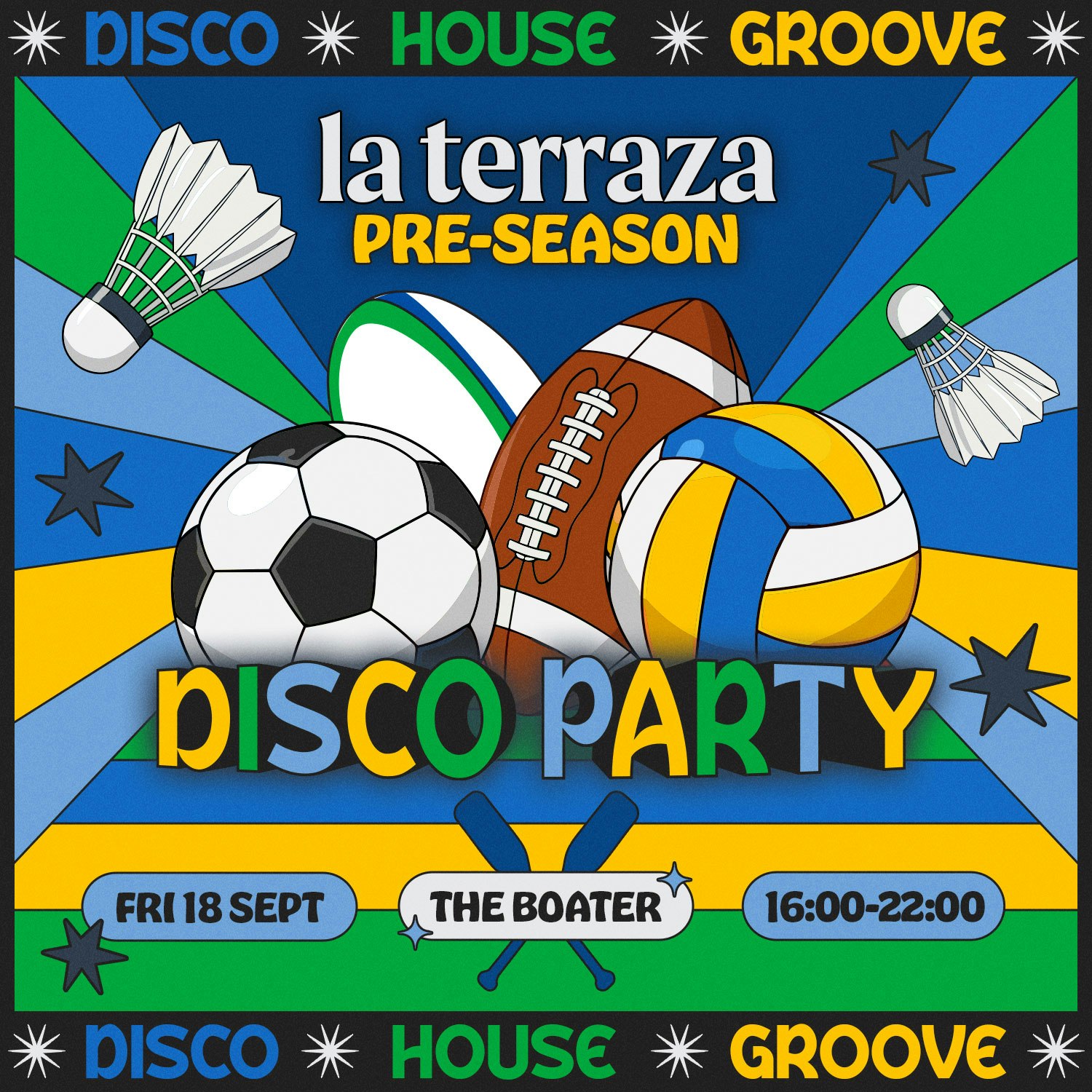 LA TERRAZA: PRE SEASON
