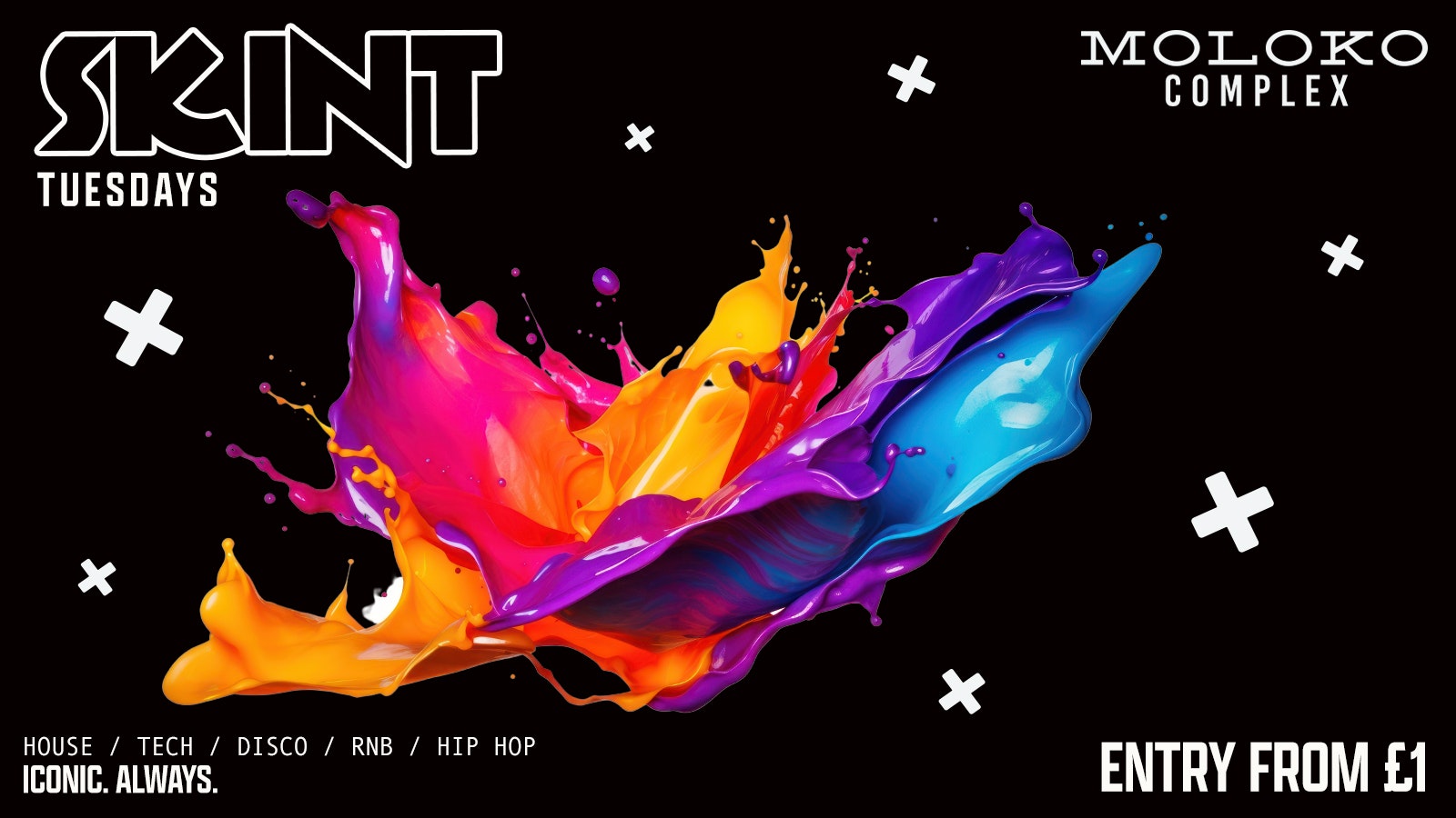 🟣 SKINT TUESDAYS 🟣 –  Liverpool’s Iconic Student Night ✨🎉