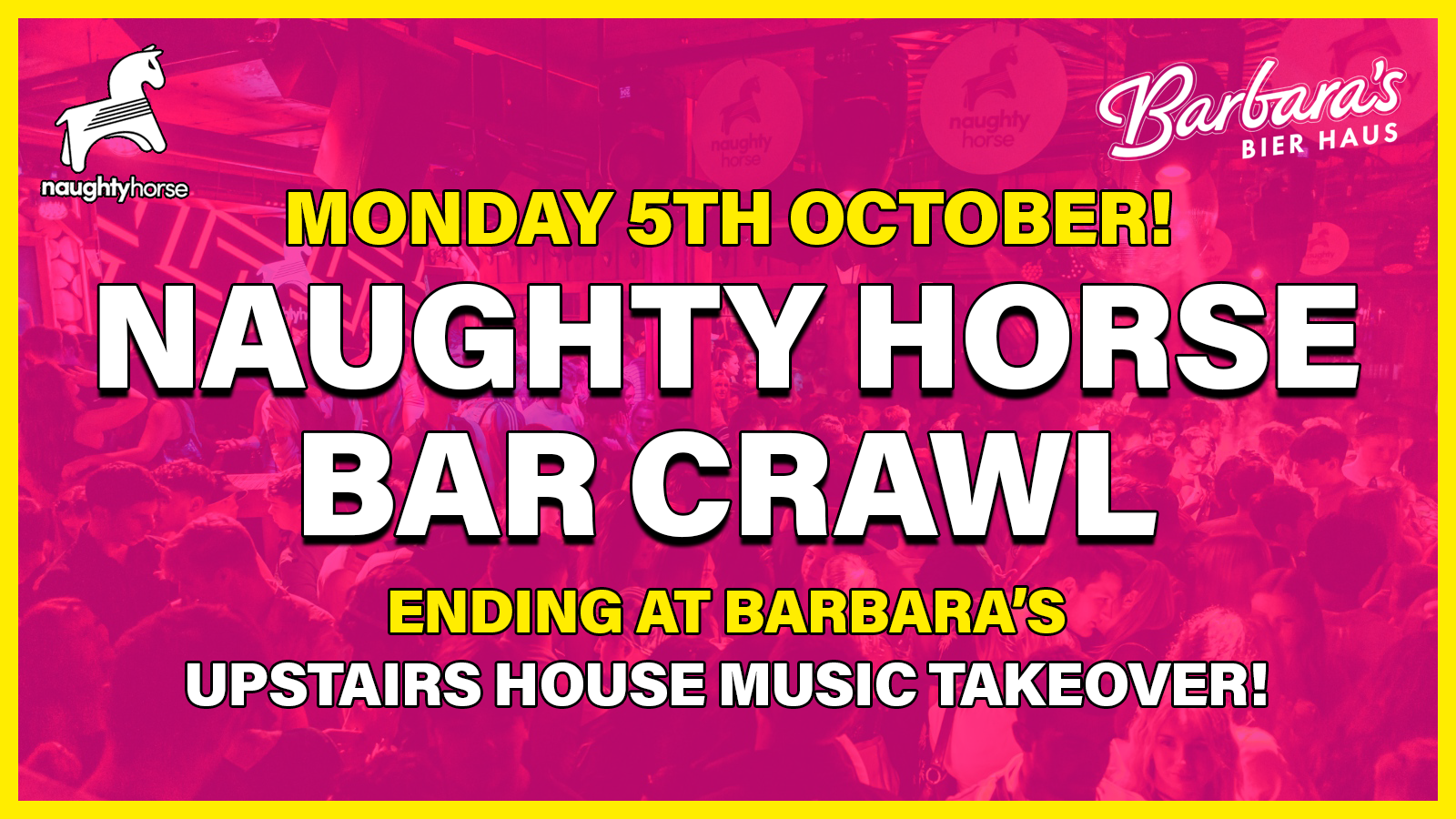 NAUGHTY HORSE BAR CRAWL -> Barbara’s 🐴🎉 [Selling Fast]