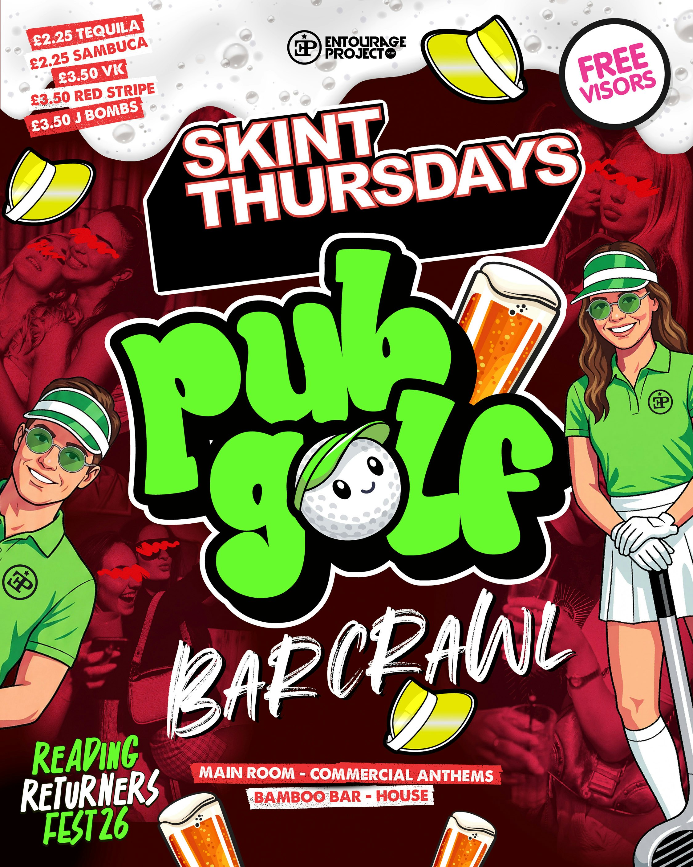 SKINT: PUB GOLF BARCRAWL ⛳️ (PART OF RETURNERS FEST 26)