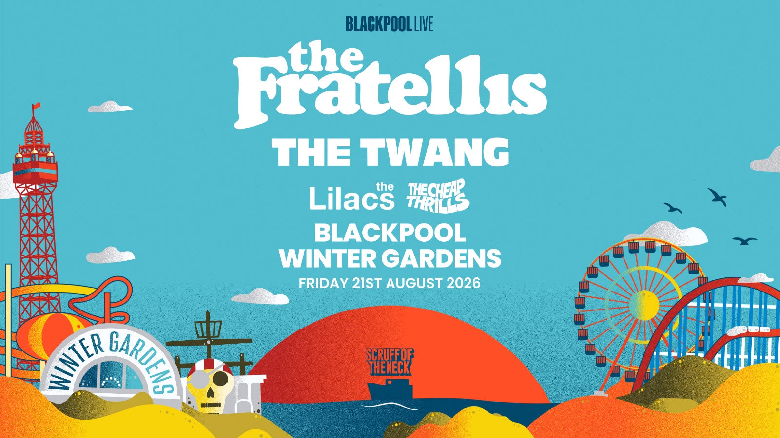 The Fratellis | Blackpool, Winter Gardens