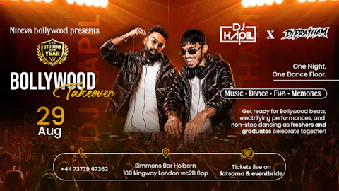 London Bollywood Club Night-Student Of The Year Celebration