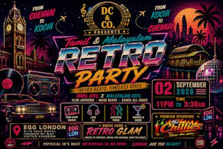 Tamil & Malayalam Retro Theme Party