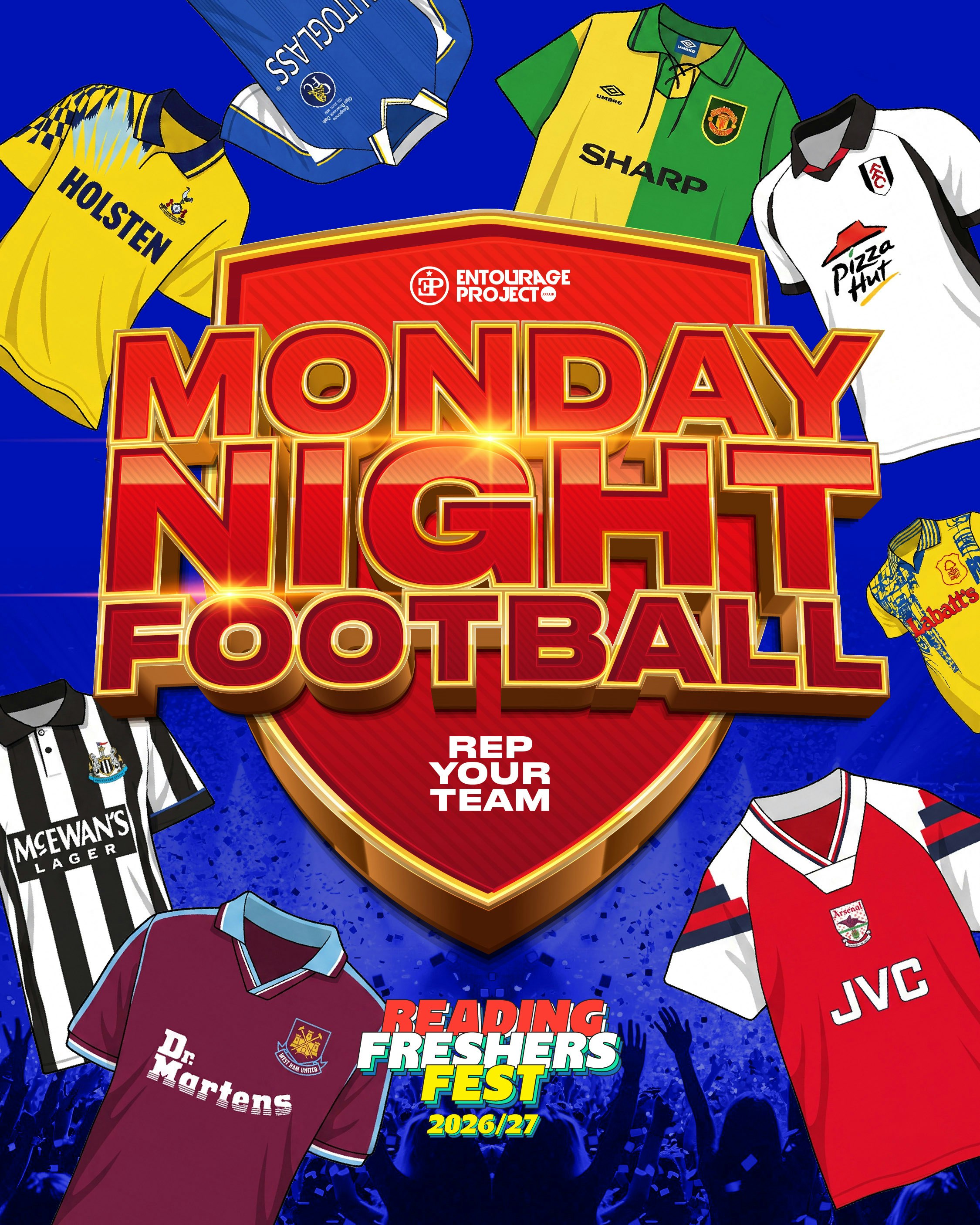 MONDAY NIGHT FOOTBALL @ SUB89 (PART OF RETURNERS FEST 26)