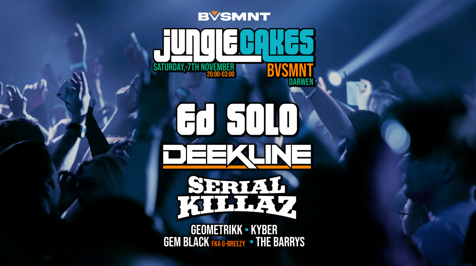 JUNGLE CAKES – ED SOLO, DEEKLINE & SERIAL KILLAZ