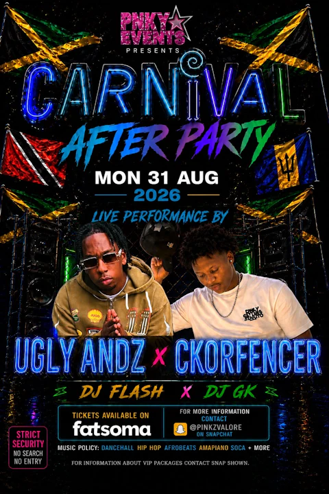 Carnival afterparty UglyAndz X CKorFencer