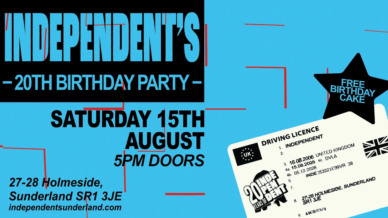Independent’s 20th Birthday Party (The Sesh)