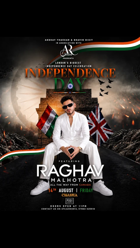 🇮🇳 PROUD TO BE INDIAN 🇮🇳 : INDEPENDENCE DAY PARTY : Ft RAGHAV MALHOTRA