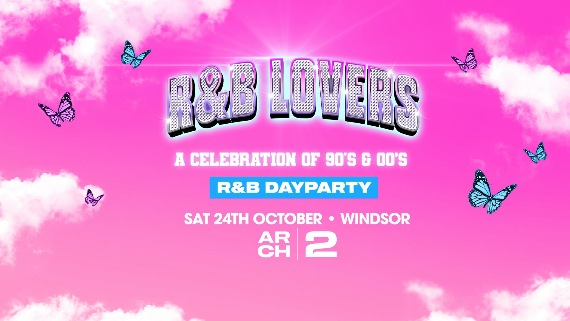 R&B Lovers – Saturday 24th October – Arch 2 [TICKETS ON SALE NOW!]