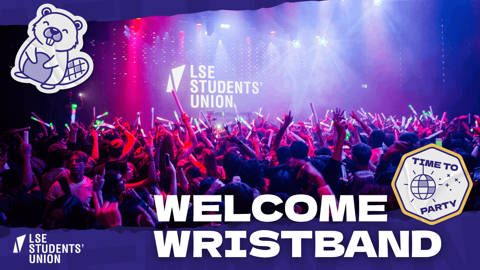 LSE Nightlife Wristband – The Official 2026 Welcome Pass ✅