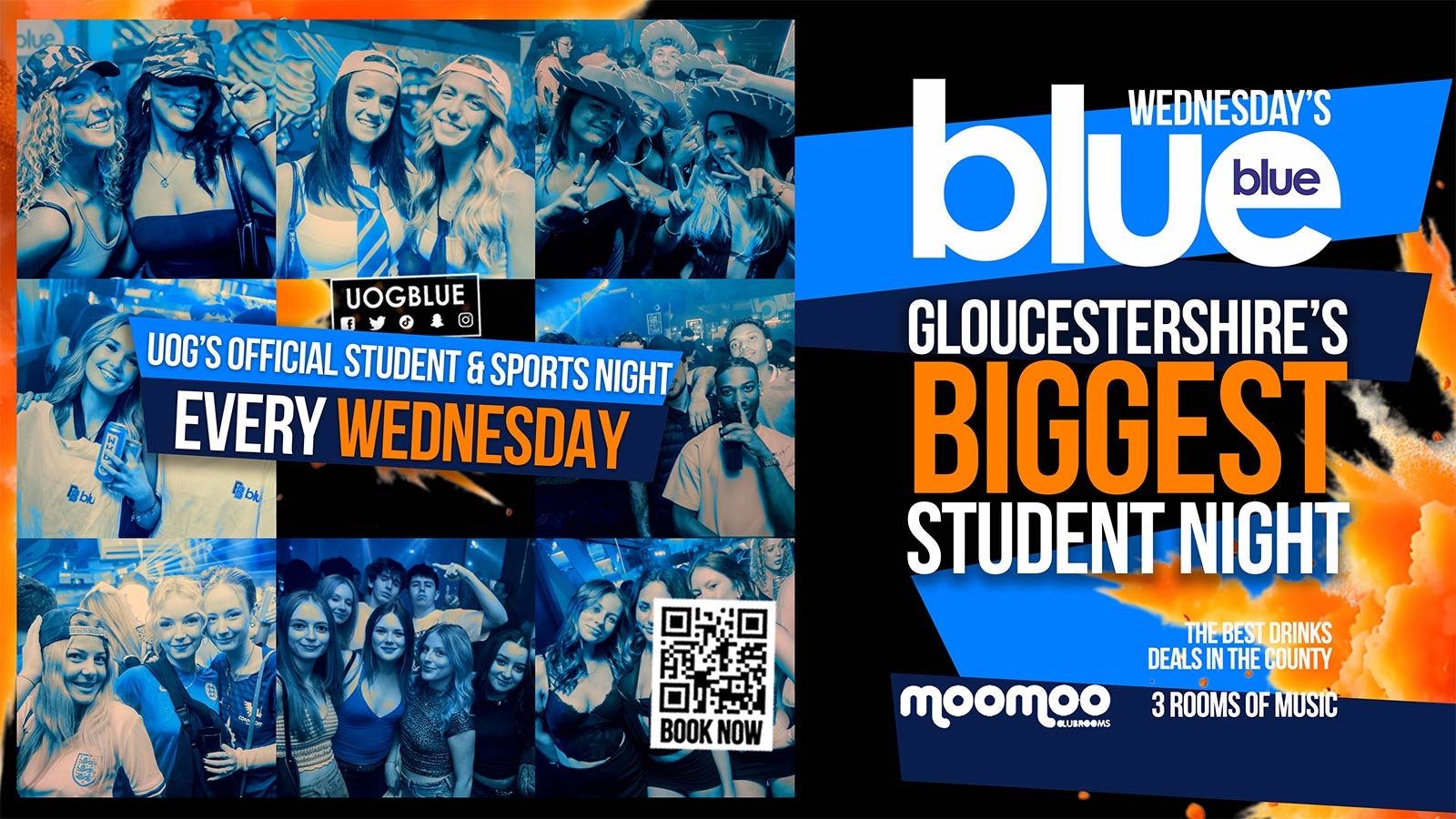 Blue & Blue Wednesdays | 🤩🫨 TWO TICKETS FOR 99p WITH SHOT 🤩🫨