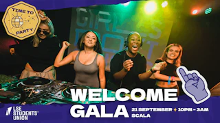LSE SU Presents: The Welcome Gala 2026 💃 @ Scala!