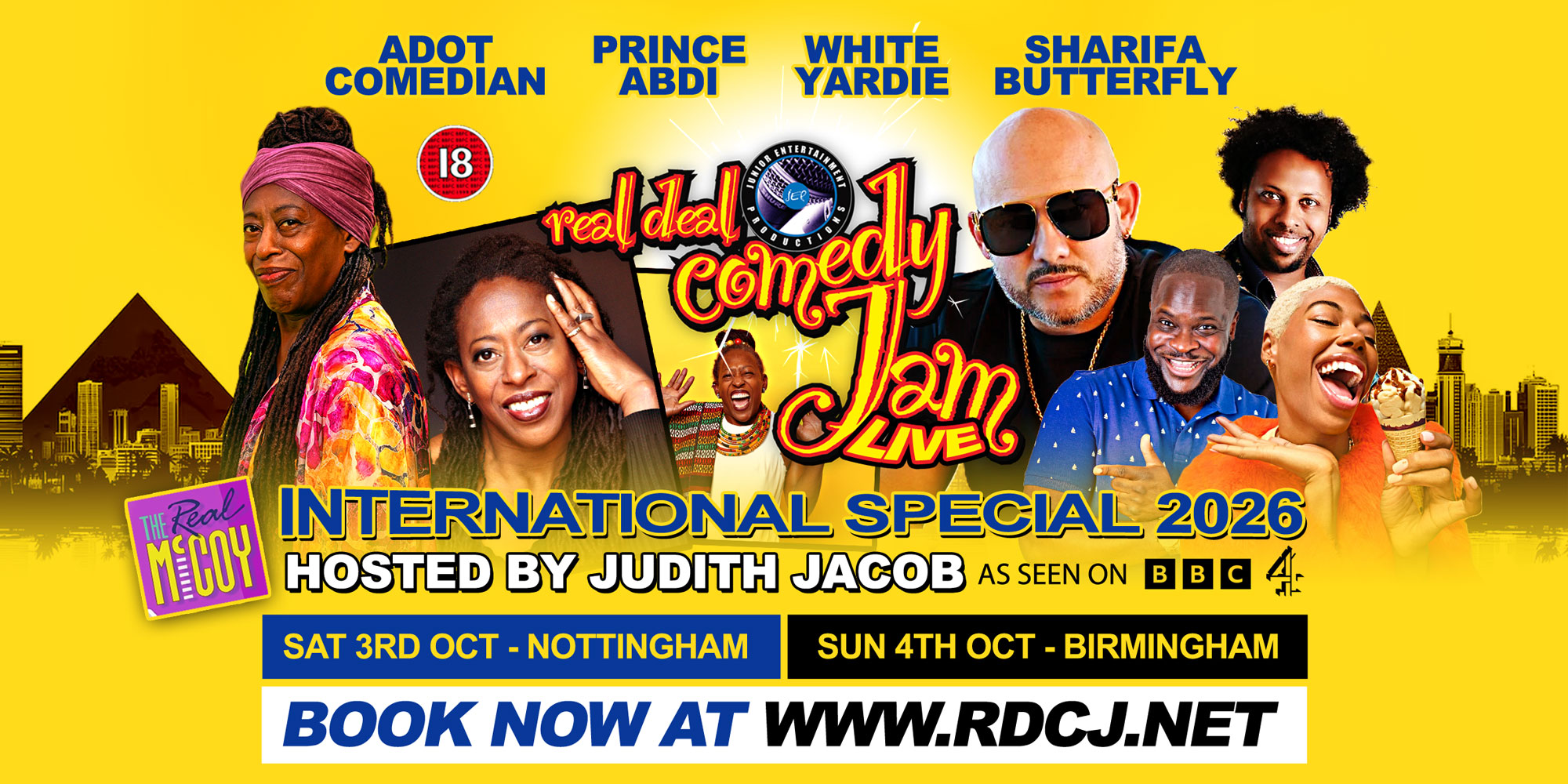 NOTTINGHAM REAL DEAL COMEDY JAM LIVE SHOW