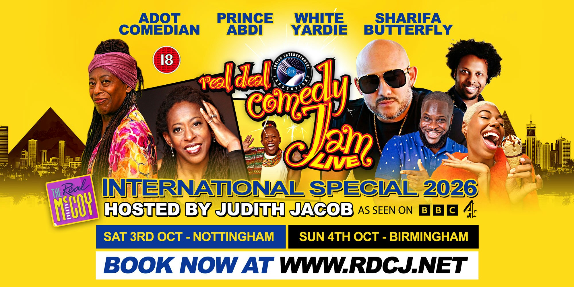 NOTTINGHAM REAL DEAL COMEDY JAM LIVE SHOW