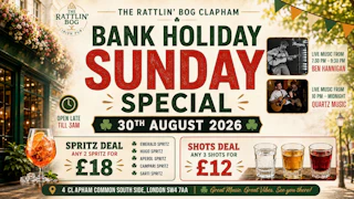Bank Holiday Sunday Special | Live Music & Drinks Deals