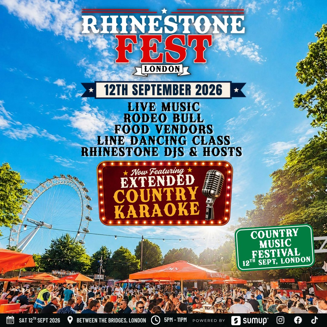 Rhinestone Fest: London, September 12th
