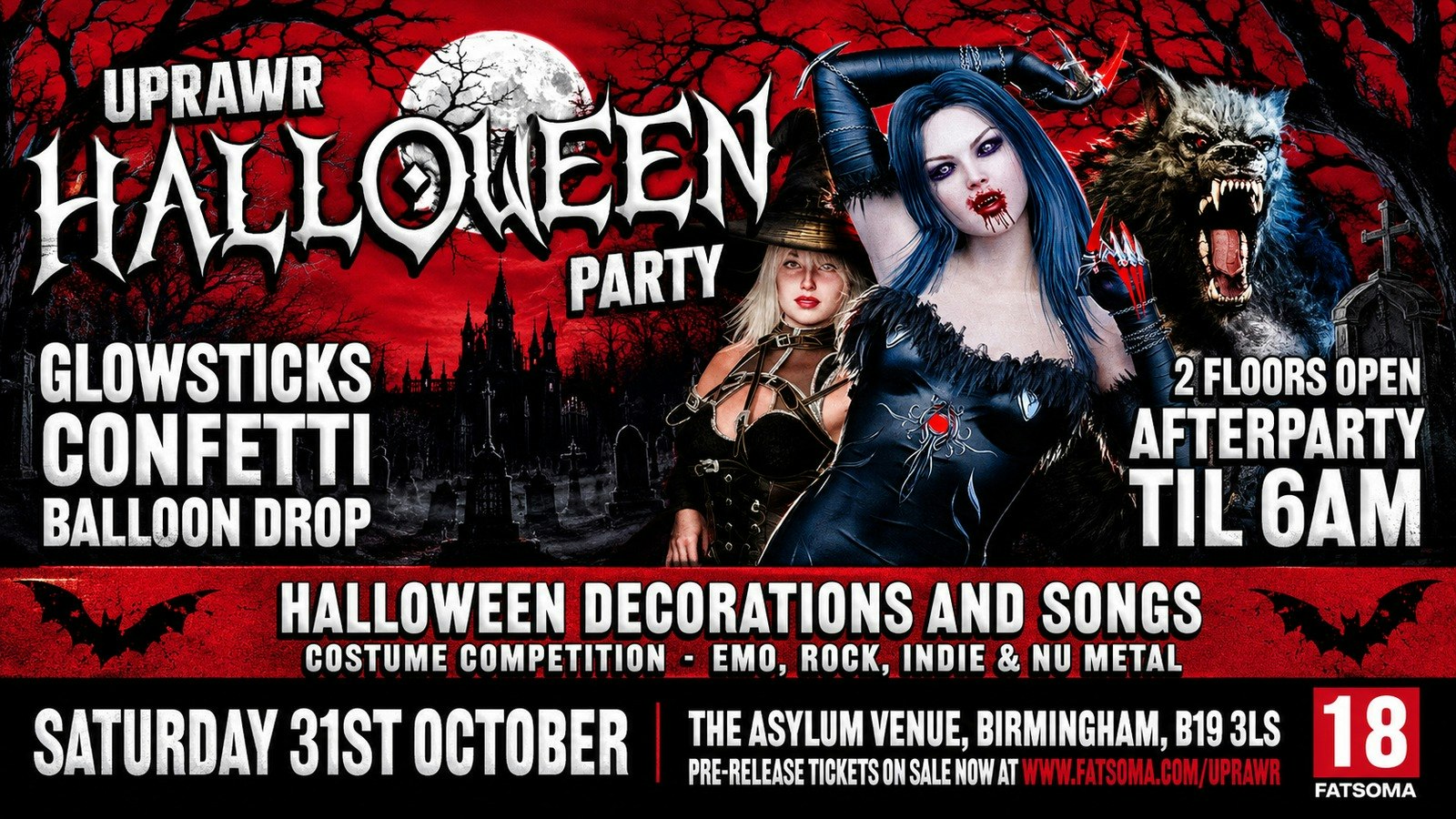 UPRAWR HALLOWEEN 2026 🎃 👻 🦇 🕸️