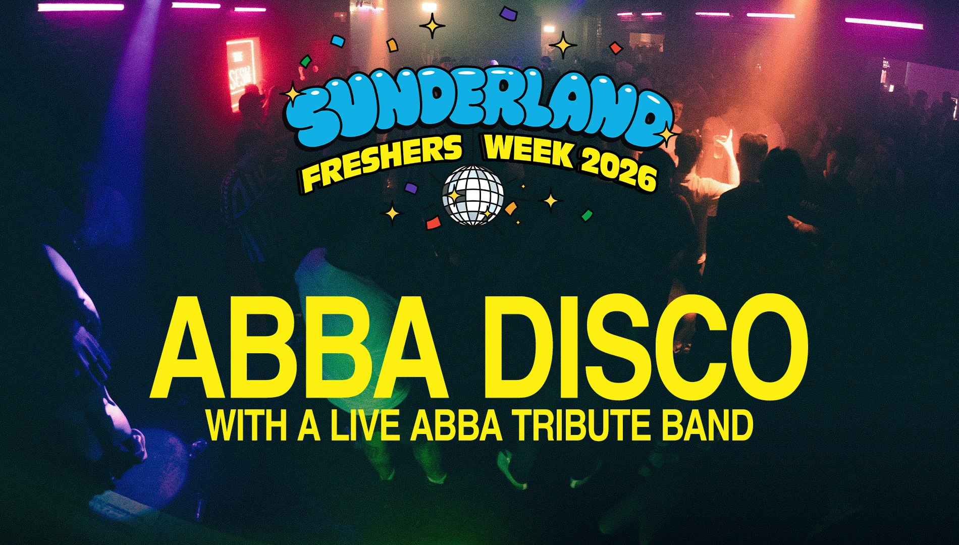 ABBA Disco – Freshers 2026