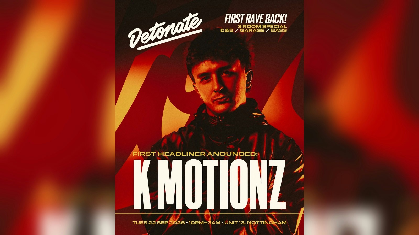 Detonate | K Motionz – First Rave Back