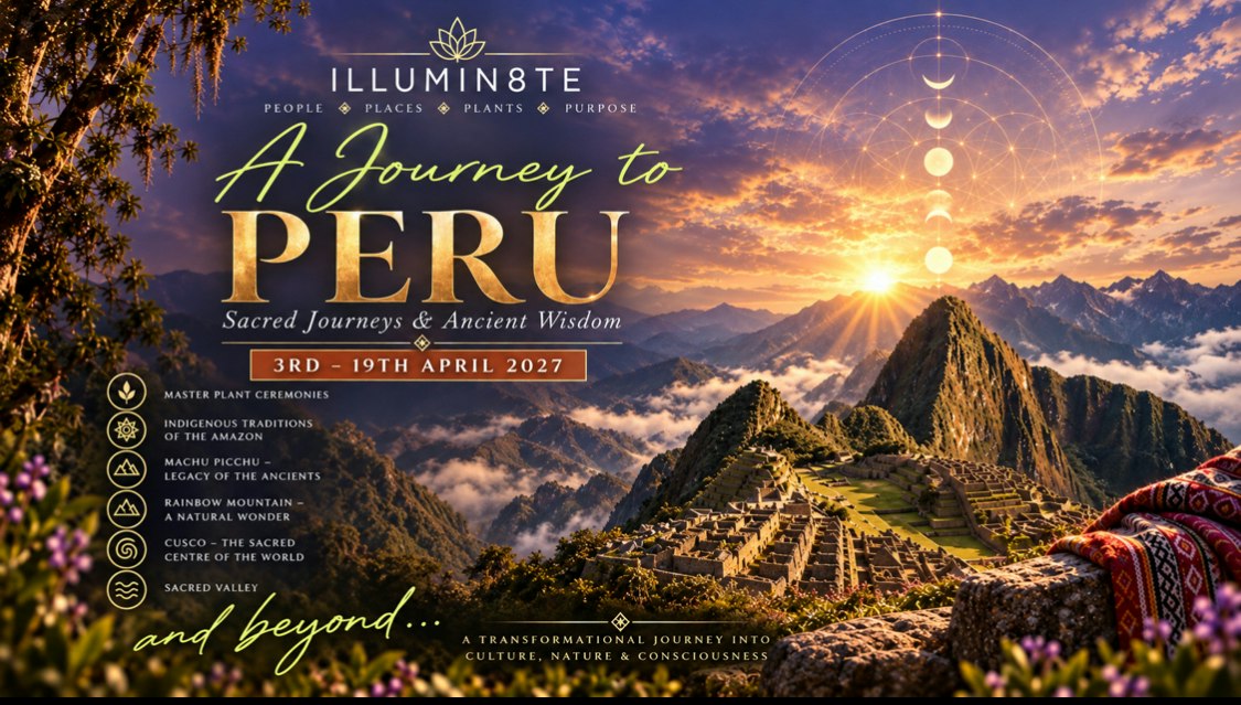 AMAZON SACRED RETREAT (3RD – 19TH APRIL) IN PERU  🇵🇪 2027
