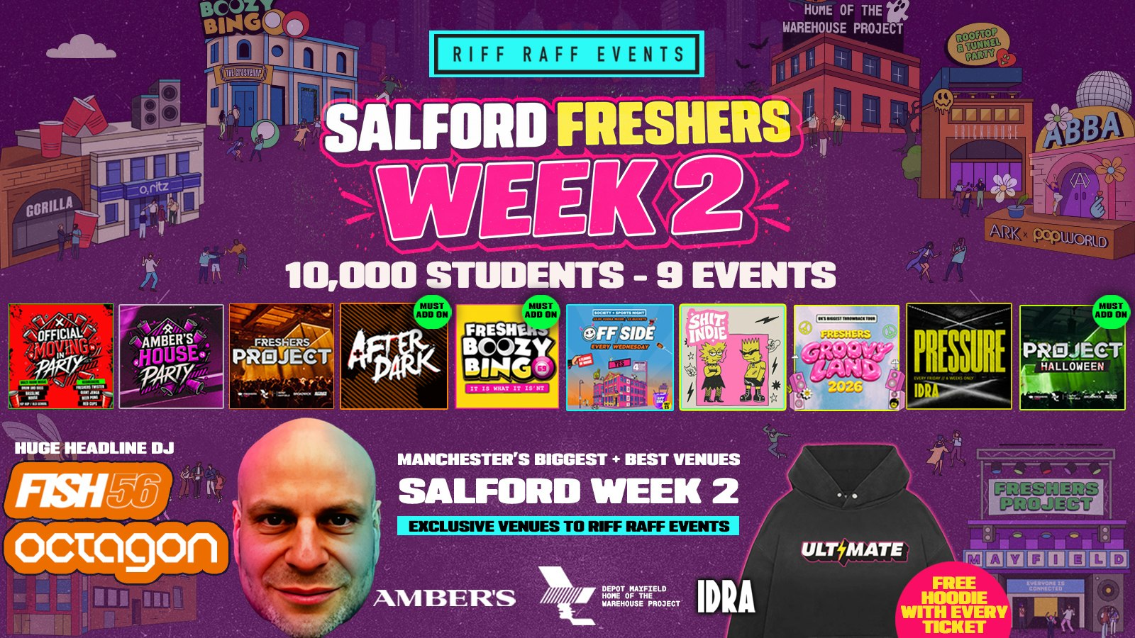 SALFORD WEEK 2 WRISTBAND 🚀  + Huge Artist!