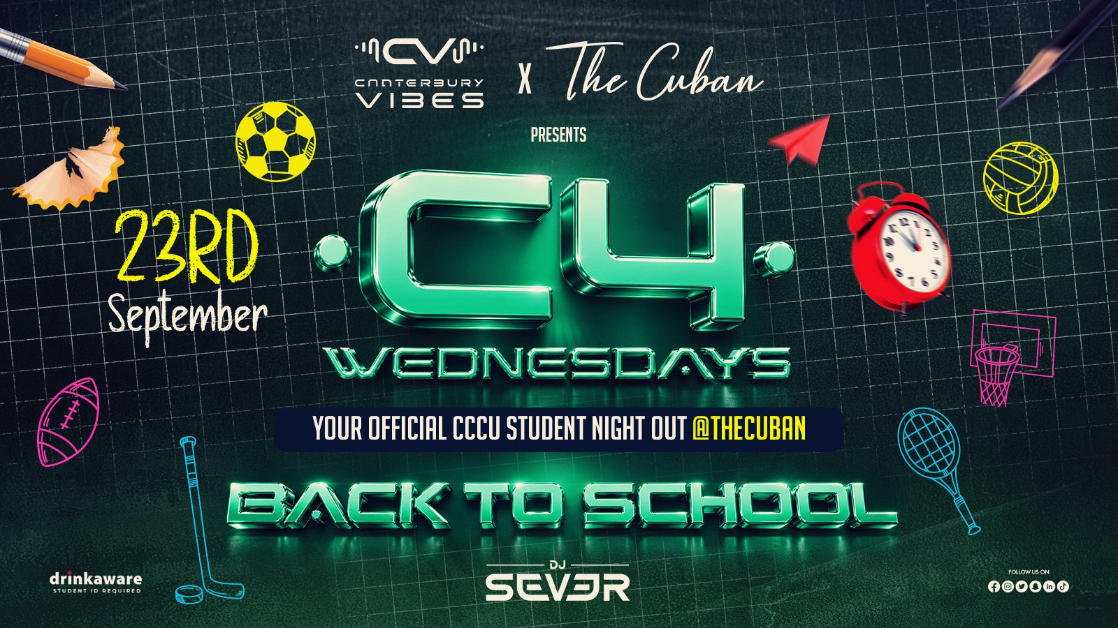BACK 2 SCHOOL – C4 WEDNESDAYS