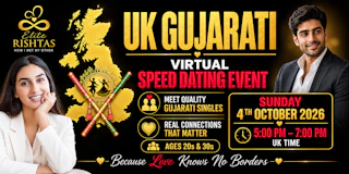 Online Speed Dating | For UK Gujarati Singles (Ages 20s-30s)