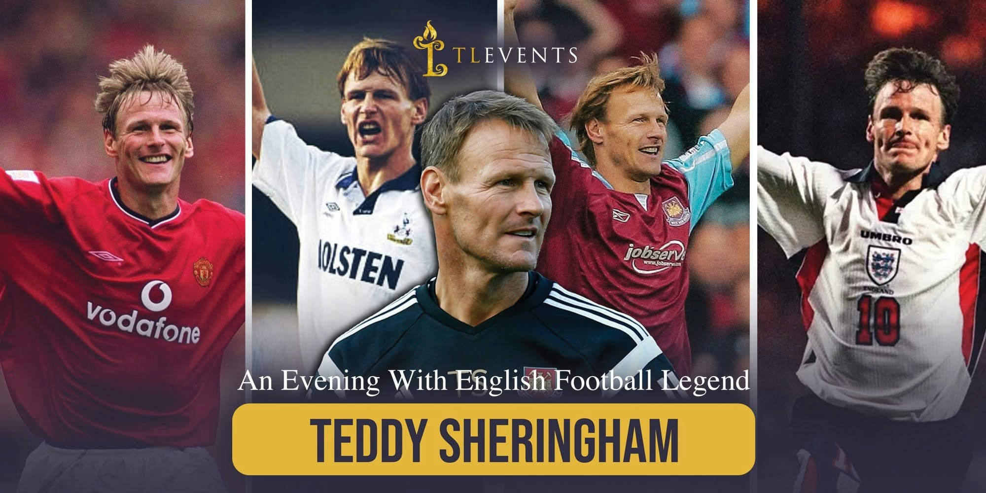 An Evening with Teddy Sheringham – Upminster