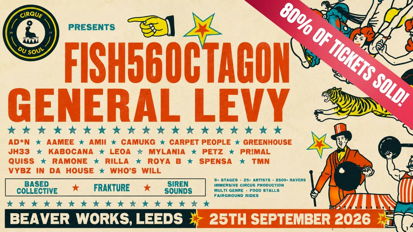Cirque Du Soul: Leeds // Back To Beaver Works