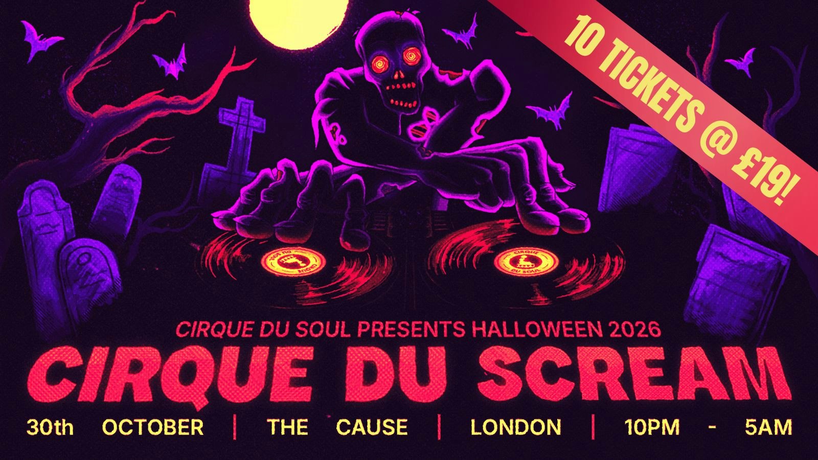 Cirque Du Soul: London // Halloween