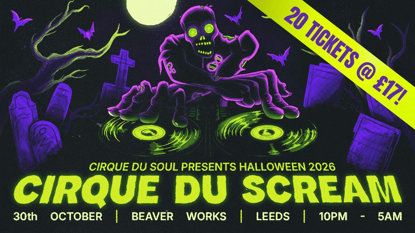 Cirque Du Soul: Leeds // Halloween