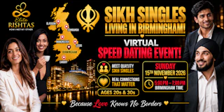 Online Speed Dating | For Sikh Singles in Birmingham, UK (Ages 20s & 30s)