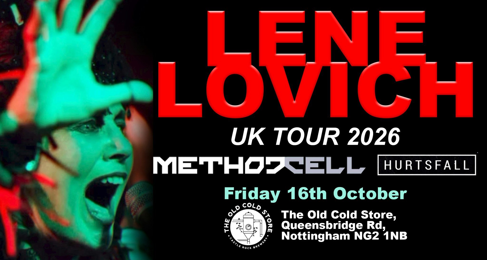 LENE LOVICH + METHODCELL & HURTSFALL – NOTTINGHAM
