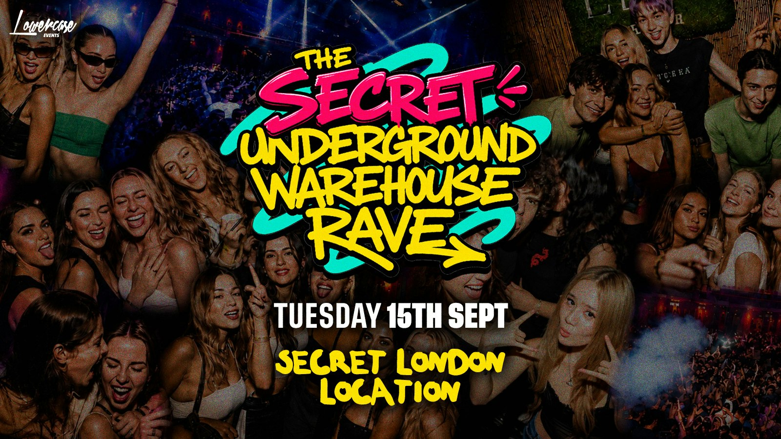 THE SECRET UNDERGROUND WAREHOUSE RAVE 👀 – LONDON FRESHERS WEEK 2026 [WEEK 1]
