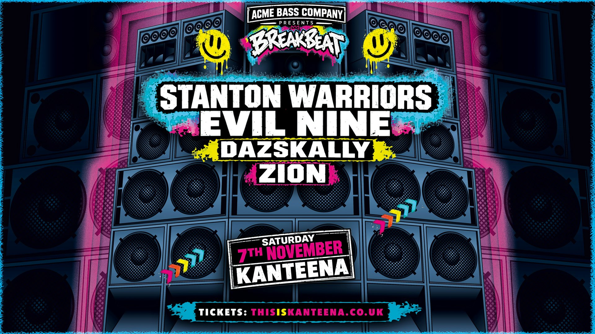 Stanton Warriors, Evil 9 & Acme Bass Company