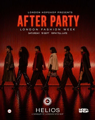 LONDON HOPSHOP PRESENTS : AFTER PARTY LONDON FASHION WEEK 19.09
