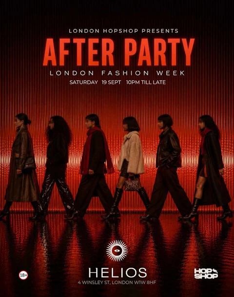 LONDON HOPSHOP PRESENTS : AFTER PARTY LONDON FASHION WEEK 19.09